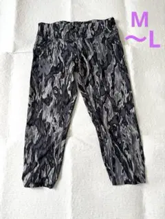 Calvin Klein レギンス グレー系模様入り
