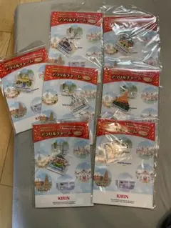 ディズニー　アクリルチャーム　7種類　全種
