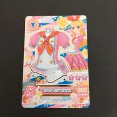 アイカツカードピンクトルデブラウス星宮いちご