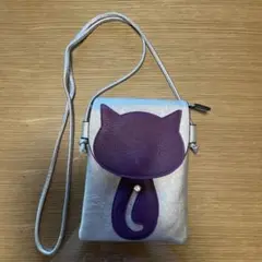 猫　斜め掛けカバン　ポシェット