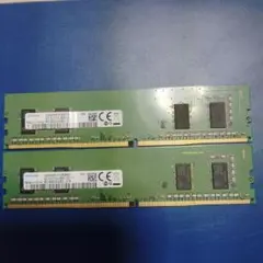 SAMSUNG　デスクトップ用メモリー PC4-2666V 4GB×2枚