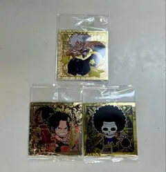ワンピース大海賊シールウエハース3点セット