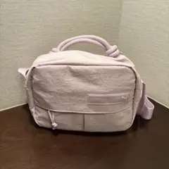 【新品未使用】PUMA プーマ　ショルダーバッグ　薄ピンク　ラベンダー