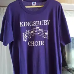KINGSBURY CHOIR Tシャツ 紫