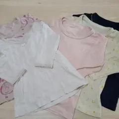 肌着　コットン　アンダーシャツ　5枚　セット 100cm
