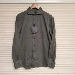 【未使用】DESIGNWORKS カッタウェイシャツ GRN 48サイズ