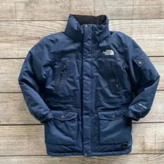 ノースフェイス ダウンジャケット キッズ 130 ネイビー DRYVENT
