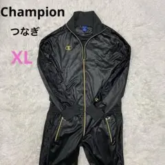 Champion オールインワン　つなぎ　豹柄　ジャンプスーツ　ジャージ ジャージ つなぎ メンズ ジャンプスーツ オールインワン 上下