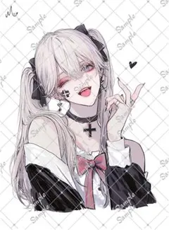 ℳ.オリジナル 人物ステッカー 7月新作 3-51