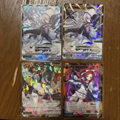 ウィクロス WIXOSS ブルーアーカイブ 4枚セット