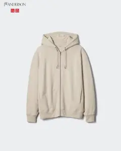ユニクロ　JWANDERSON スウェットオーバーサイズフルジップパーカ　L
