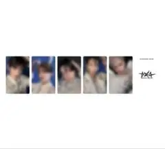 txt Weverse特典 Afterglow Ver. 5種コンプ トレカ