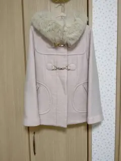 ウィルセレクション ファー付きショートダッフルコート