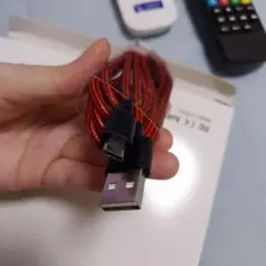 新品　USBケーブル　5色セット　micro