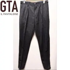 GTA Design 44 g.t.a 2プリーツタックスラックスウール