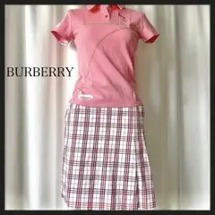 Burberry golfバーバリーゴルフ スカート ノバチェック レッド 9