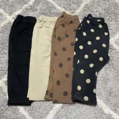 ベビー ボトムス 4点セット 90cm レギンス　サルエル