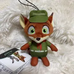 ズートピア ニック　幼少期　ぬいぐるみ マスコット　キーホルダー