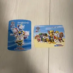 パウパトロール　チェイスといっしょ　カード