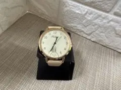 レディース腕時計 ベージュ系 うさぎ 可愛い 淡色 新品未使用