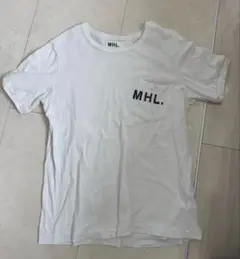 MHL. 半袖Tシャツ　オフホワイト　L