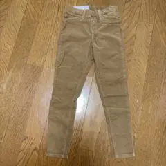 新品未使用タグ付UNIQLOガールズコーデュロイイージーレギンスパンツ♡長ズボン