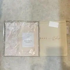【新品】Bare and Boho おでかけポーチ&巾着セット おまけ付き