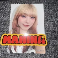 HANA ファンミ ランダムフォトカード トレカ MAHINA マヒナ ⑥