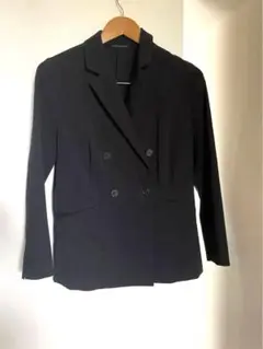 ユナイテッドアローズ　Green label濃紺　ダブル　伸縮ジャケット