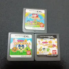 【格安】たまごっちのプチプチおみせっち　3本セット　DSソフト