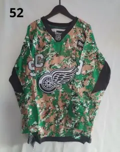NHL レッドウイングス アイスホッケー ジャージ ユニフォーム 迷彩