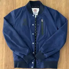 FRANKLIN MARSHALL MA1 ジャケット　星柄　M ネイビー