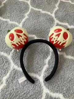 本日限定価格】ディズニー 毒りんご カチューシャ  アップルポイズン ハロウィン ディズニー 毒りんご カチューシャ ヴィランズ 白雪姫 ポイズン
