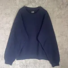 FRUIT OF THE LOOM トレーナー スウェット メンズ ネイビー S