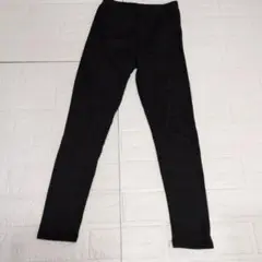 黒のキッズレギンス　130cm