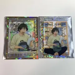 ハイキュー!! ホログラムクリアカードコレクション　遠征　箔押し　山口忠