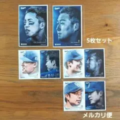 中日ドラゴンズ 竜ブロマイド8　5枚セット②
