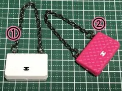 シリコン ロゴパーツ チェーンバッグ カスタムボールペン