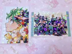 僕のヒーローアカデミア ヒロアカ ホログラムポストカード 2種セット