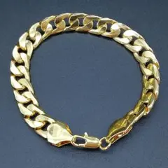 新品 ゴールド チェーン ブレスレット ユニセックス HIPHOP おしゃれ