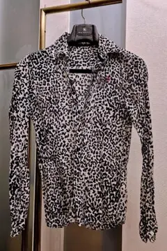 【美品】フランシストモークス　レオパードミックス ハイビスカルスワロシャツ 3 2025年最新】フランシストモークス レオパードの人気アイテム