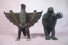 ガメラ＋ギャオス　1991　ソフビ