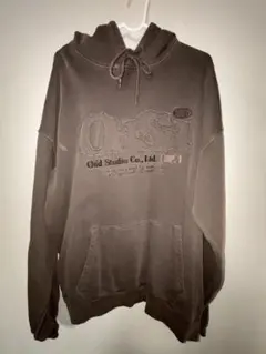 Odd Studio ブラウン フード付きパーカー
