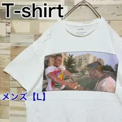 YD28【US輸入】半袖Tシャツ【メンズL】ホワイト
