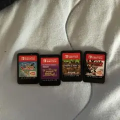 Nintendo Switch ゲーム 4本セット カセットケースなし