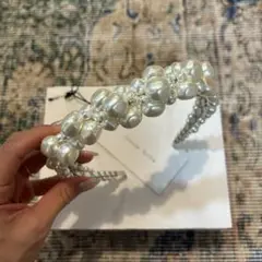 Simone Rocha パールカチューシャ ヘッドドレス _RODARTE.jpg