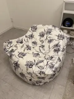 Francfranc ビーズクッション ルポゼ 花柄