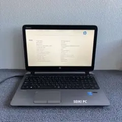 HP ProBook 450 G2 i5-5200U メモリ4GB #6260