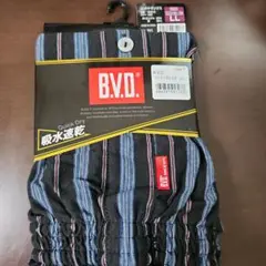 B.V.D　メンズ　ニットトランクス　LL 　吸水速乾　新品