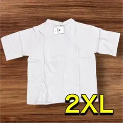 【新品未使用】メンズ 夏 秋 カーディガン 和式パーカー 開襟シャツ 2XL